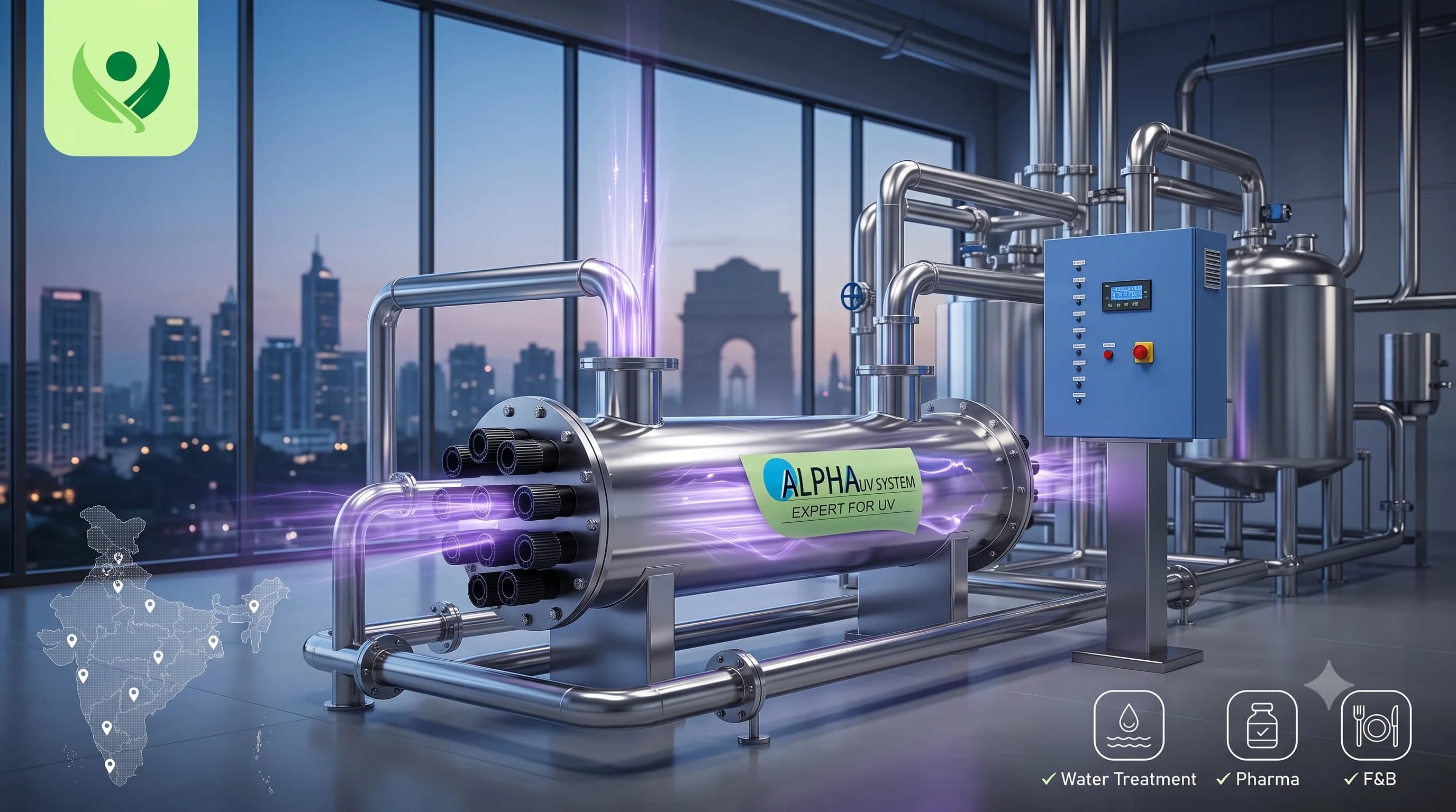 UV Disinfection Systems in India — Complete Buyer's Guide 2026 — UV water treatment guide
