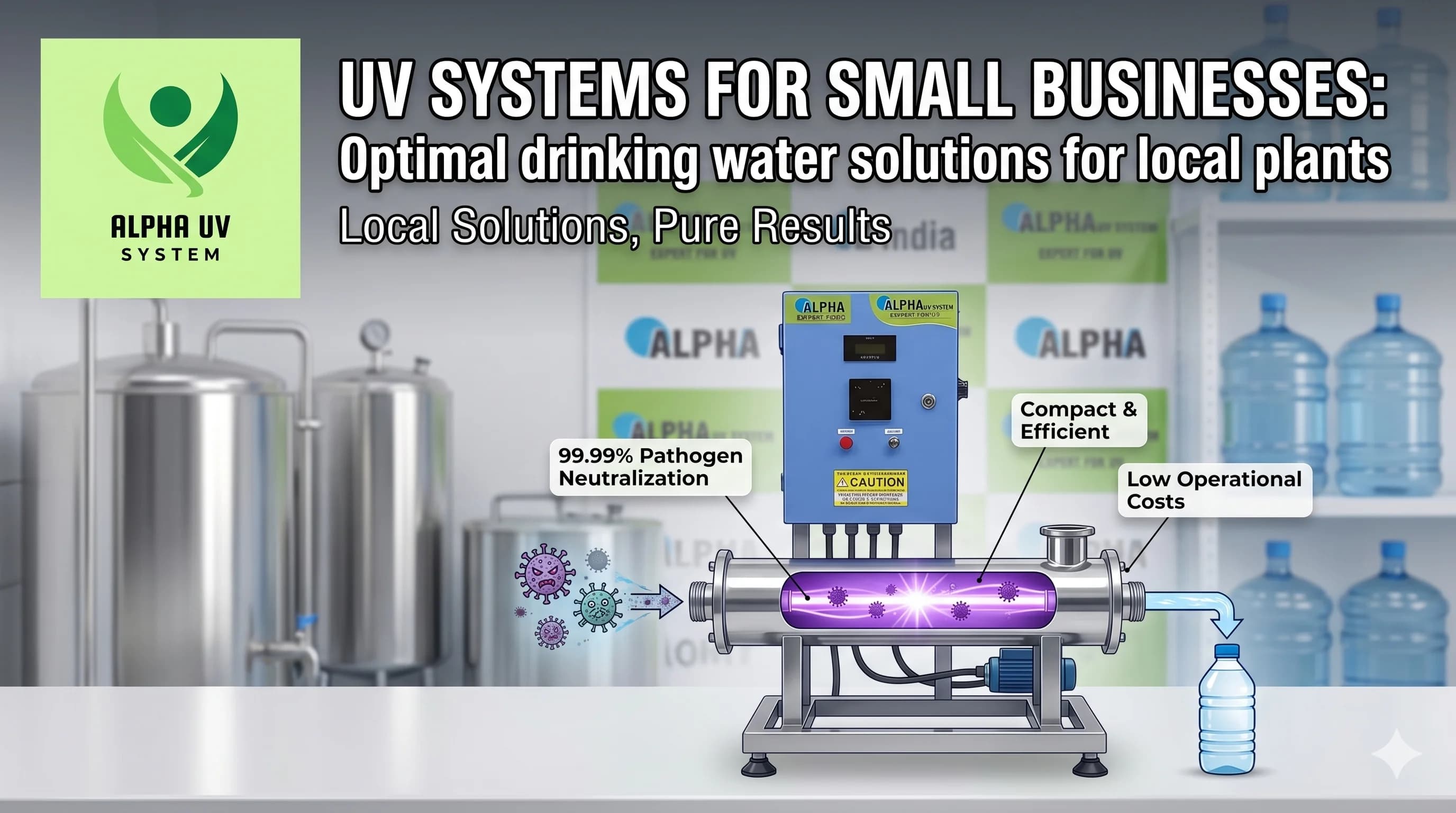 UV Water Systems for Small Businesses in India: Restaurants, Clinics, Offices — FSSAI Compliance Guide 2026 — UV water treatment guide