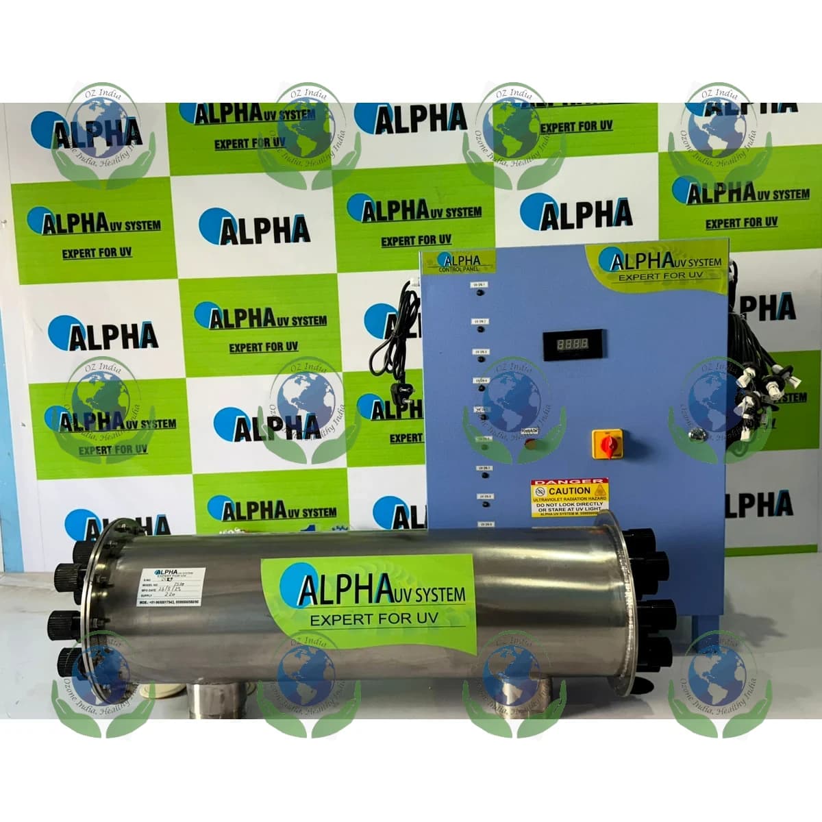 UV Disinfection System for STP — detailed view