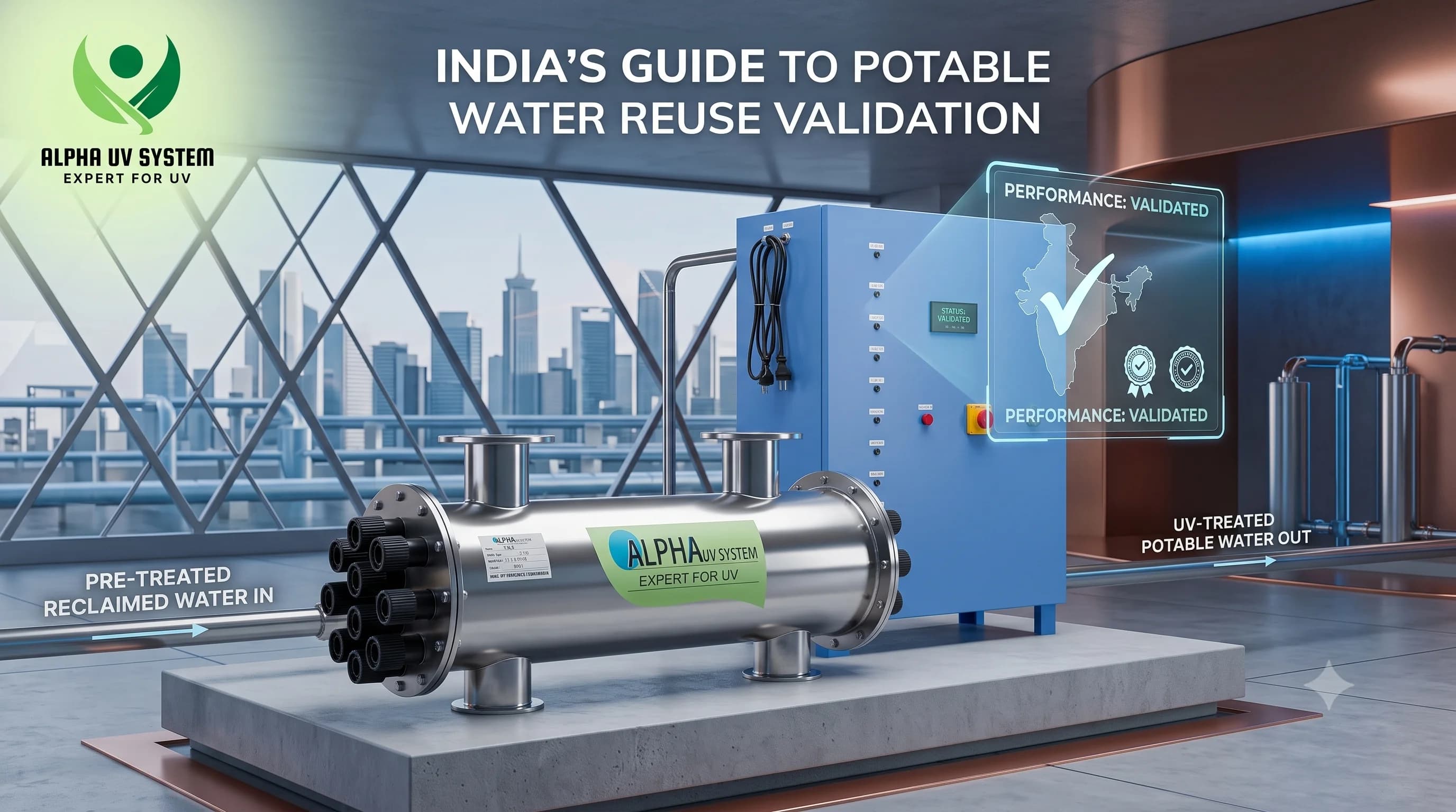 UV Validation Testing for Potable Water Reuse in India: What Is Required? — UV water treatment guide