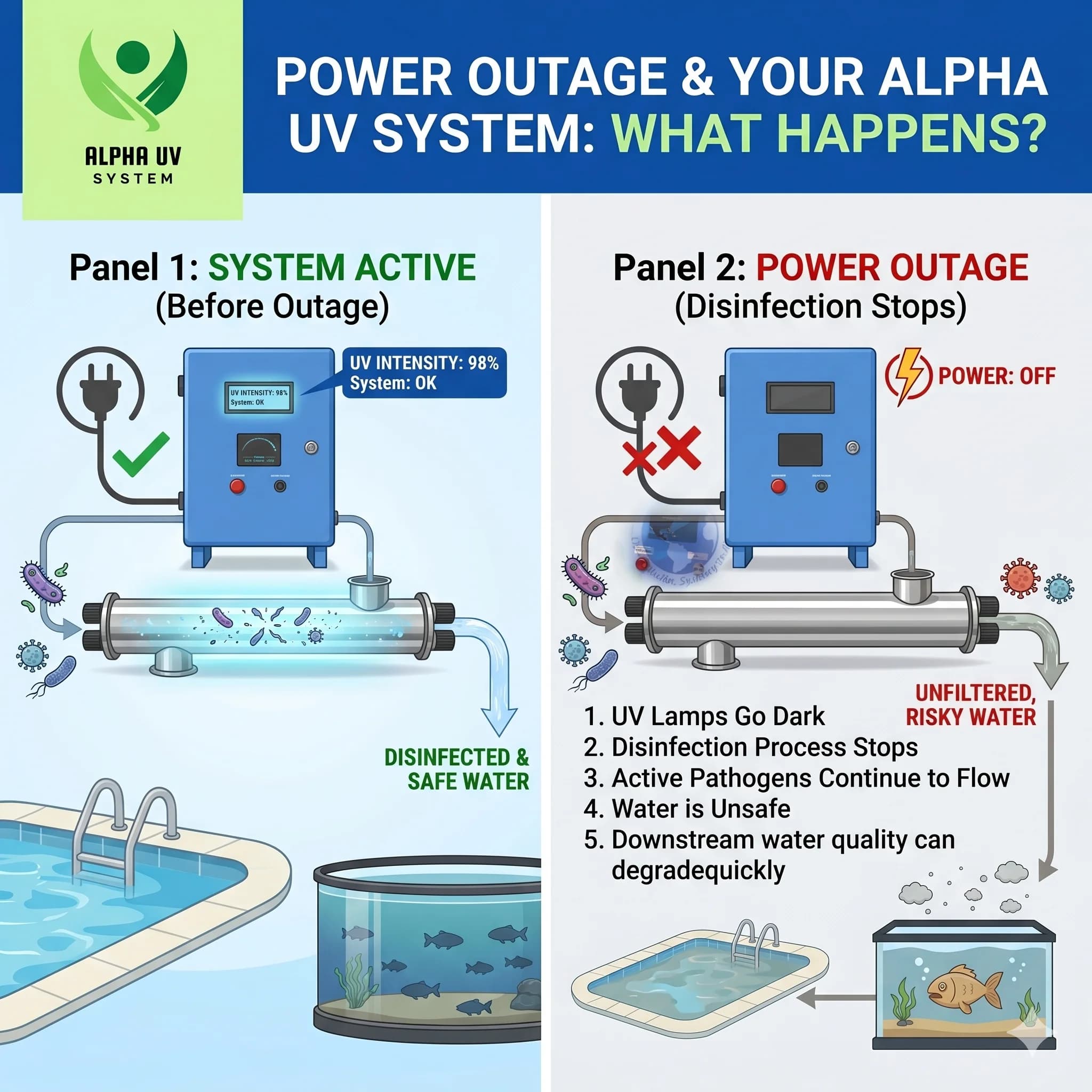 Power Cut Hits — What Your UV System Should Do Automatically (and What Fails Cheap Ones) — UV water treatment guide