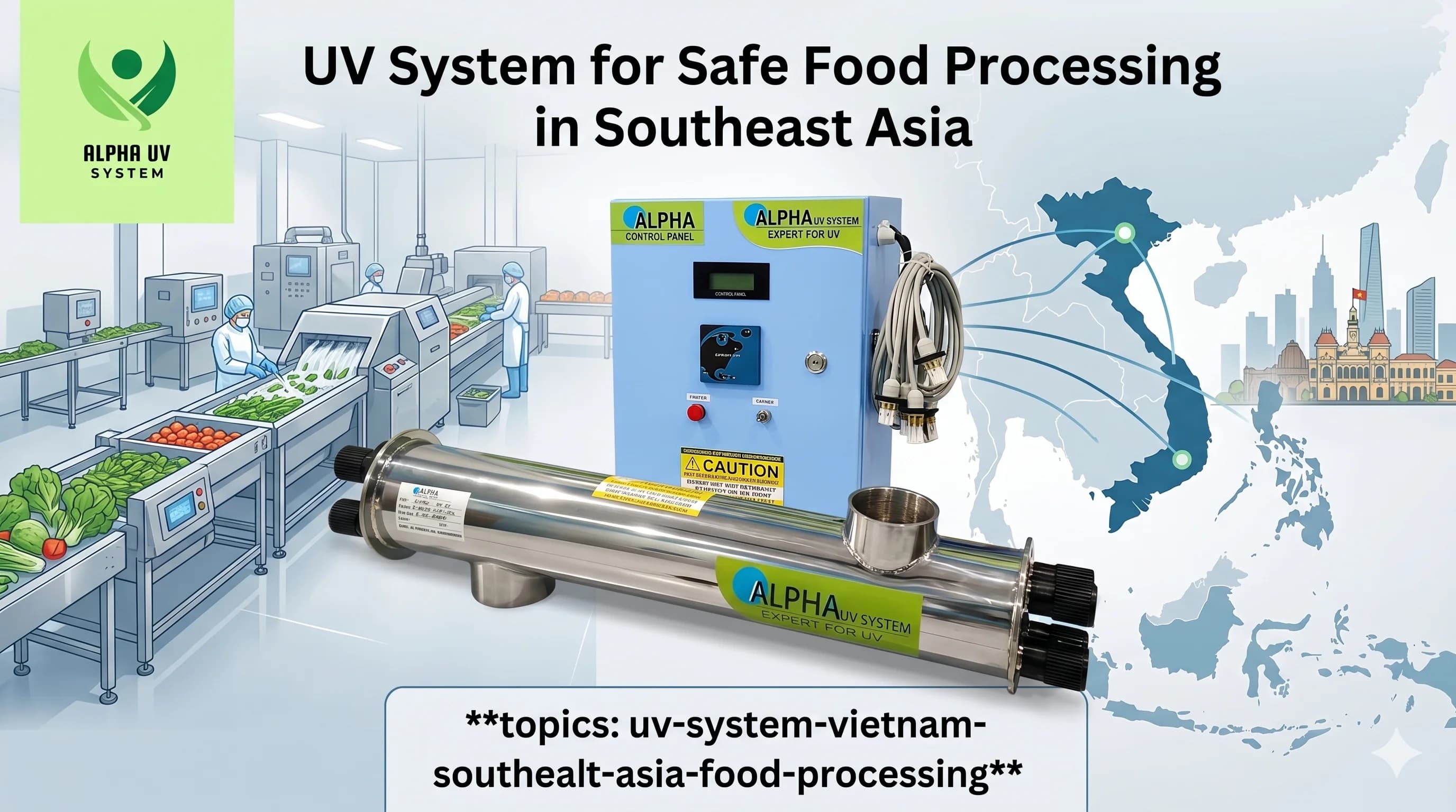 UV Water Treatment in Vietnam & Southeast Asia: Food Processing, Aquaculture & Hospitality — UV water treatment guide