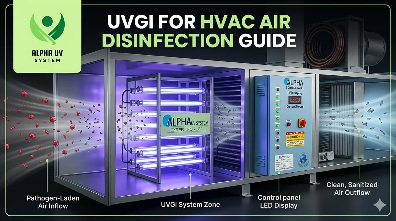 UVGI in HVAC: Duct-Mounted Lamps, ASHRAE 185.1 & Post-COVID IAQ Standards — UV water treatment guide
