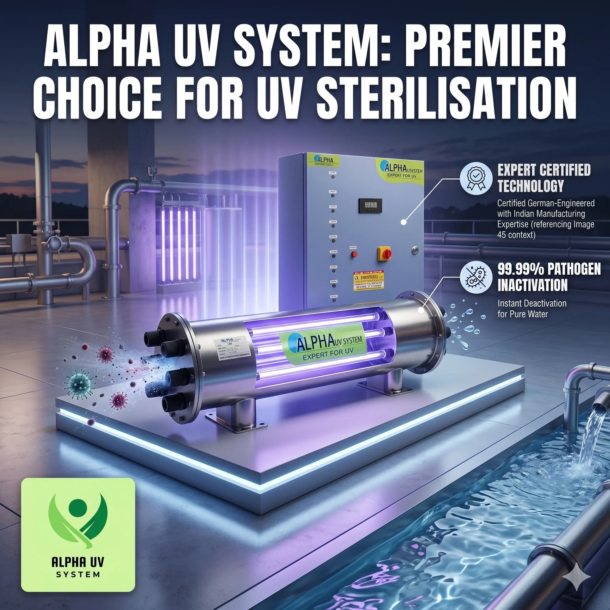 Why Buyers Choose Alpha UV: IIT Patna Engineering, Philips Lamps, 35,000+ Installs — UV water treatment guide