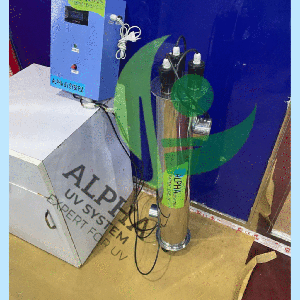 UV water treatment system for drinking water